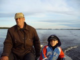Приемственность поколений: в рыболовное путешествие отправляется дед с внуком!