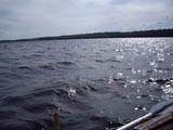Рыбалка на Пяльеозере троллингом (в том числе на катюши!) друзей из Финляндии, Рованиеми - июль 2006.